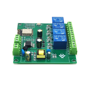 Fuente de alimentación AC/DC ESP8266 WIFI Módulo de relé de cuatro vías Placa DE DESARROLLO DE para control de microcontrolador PCBA SMT ODM OEM - Product Image 6