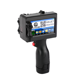 12,7 MM Datum Uhrzeit Logo Barcode QR Verfalls druckmaschine Schnellt rocknende Tinten patrone Tragbarer Hand-Tinten strahl drucker - Product Image 2