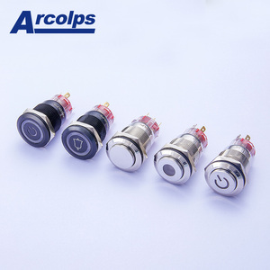 Interruttore a pulsante momentaneo da 19mm tipo di prodotto per un funzionamento conveniente - Product Image 6