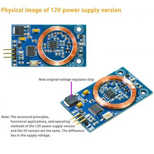 ID Card Learning Module <strong>RFID</strong> <strong>Reader</strong> IO Port 125K RF Microcontroller Controlled Access Control Card Swiping Modification <strong>RFID</strong> 2 - Product Image 2