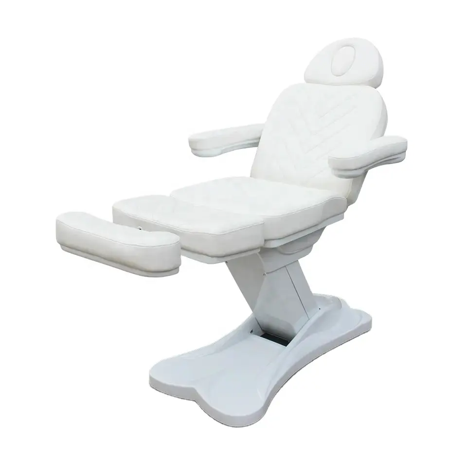 Moderno lilás couro hidráulica spa cama elétrica facial móveis beleza cadeira massagem tabela
