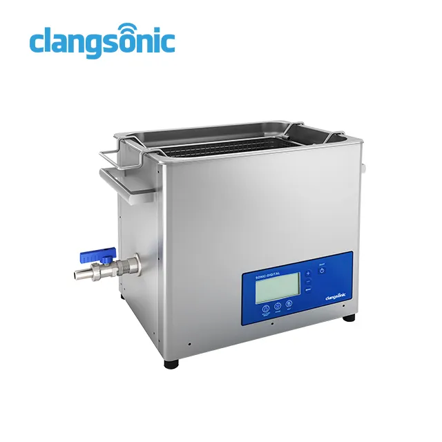 High Quality High Pressure Washer Stainless Steel Desktop Valve Ultrasonic Cleaner 10l