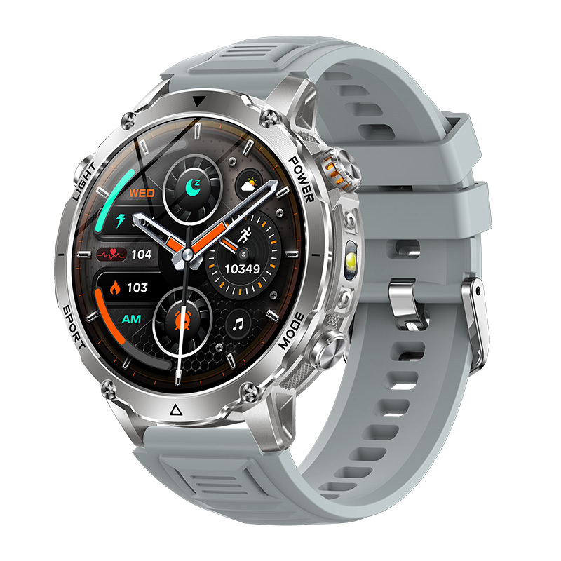Gray Silicone Strap