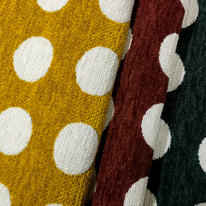 Hot bán vòng tròn nhỏ mô hình Polyester jacquard vải cho đồ nội thất sofa dệt - Product Image 4