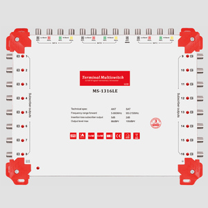 DiSEqC-multiinterruptor con amplificador, 5-2150MHz, 9 entradas, 4 salidas, satélite - Product Image 3