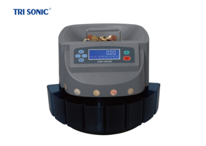 HT-318 Electric Auto Coin Sorter Counting Batching Coin Tubes with Wrapped <strong>Function</strong> <strong>LCD</strong> <strong>Display</strong> for Most Coins in the World - Product Image 5