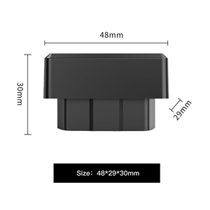 Rastreador GPS 4GOBD con posicionamiento LBS en tiempo real Fácil Instalación y conectividad WiFi para uso en vehículos Red 4G Aplicación web gratuita