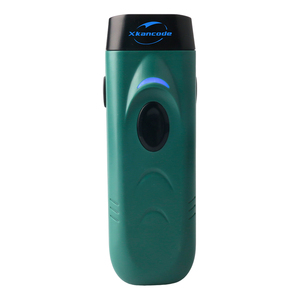 Lector de código de barras portátil tipo bolsillo 2,4G BT Xkancode 1D CCD 2D código QR escáner de código de barras inalámbrico portátil