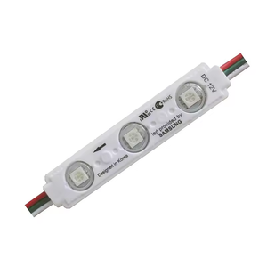 SMD5050 RGB Полноцветный 12 В светодиодные модули света 0,75 Вт цифровой RGB Светодиодный модуль 2811 IC Программируемый волшебный свет для букв каналов
