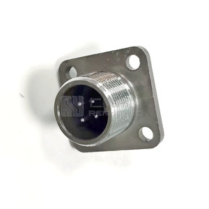 Đầu nối thẳng gắn bảng, loại đực, 2PM, series 14, chuẩn quân sự, <span class=keywords><strong>4</strong></span> chân - Product Image 1