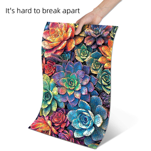 Tùy chỉnh 500/1000 miếng bule giấy các tông ghép hình câu đố mọng nước Câu Đố Giải trí & giải trí cho trẻ em/người lớn câu đố - Product Image 3