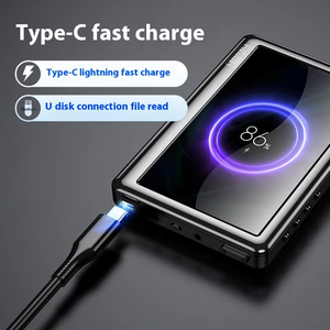 Lettore MP3 con integrato altoparlante HD musica Lossless lettore MP4 con registratore vocale Radio FM supporta il formato WAV FLAC - Product Image 4