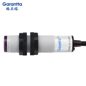 Garantta Distancia óptica de punto pequeño 100mm 300mm Sensor láser reflectante difuso para impresión - Product Image 5
