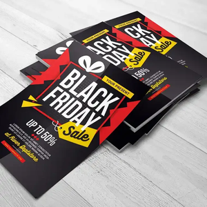 Cheap Price Art Paper Custom Printed Business Paper A4 A3 <strong>Flyers</strong> Printing Brochures Service - Product Image 4