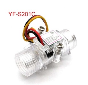 YF-S201C Water <strong>Flow</strong> Meter Flowmeter Hall <strong>Flow</strong> <strong>Sensor</strong> Indicator Counter Caudalimetro G1/2 0.5-25L/min 1.2MPa F=6*Q <strong>Flow</strong> <strong>Sensor</strong> - Product Image 2