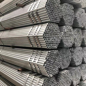 Tubería de hierro de acero galvanizado de 10 pies 0,5-80 Mm Tubería de aceite sólida EMT GB ERW Procesamiento de plomería de soldadura por inmersión en caliente - Product Image 6