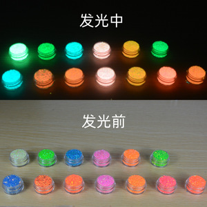 Cao sáng ba chiều long lanh Chunky Glow-in-The-Dark long lanh cho Tumblers nhựa thủ công mỹ nghệ Epoxy khuyến mại Nguồn cung cấp bên - Product Image 3