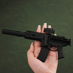 ミニチュア1:3 SIG MCXモデルリアルなおもちゃの銃ミニガン金属装飾アセンブリガンモデル合金玩具装飾品取り出しシェル - Product Image 6