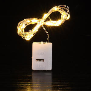 <span class=keywords><strong>LED</strong></span>マルチカラー銅線フェアリーストリングライト1M 2M 3MDIYモデリングデコレーションミニホワイトボックスボタンバッテリーストリングライト - Product Image 3