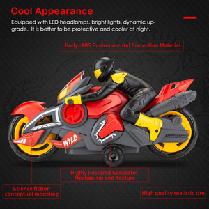 High Quality Kids Electric Motorcycle Toy <strong>Rc</strong> <strong>Model</strong> Small Remote Control Car ABS Plastics With Lights