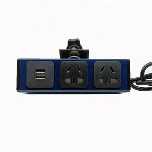 Toma de corriente de interruptor de pared eléctrica multifuncional, toma de corriente Universal USB para escritorio, Reino Unido, EE. UU., UE, AU, enchufes CN clasificados 16A/13A