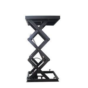 Plataforma de trabajo de descarga de carga fija de elevación de tijera hidráulica estacionaria de 5T para almacén - Product Image 4
