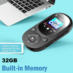 Clip-on MP3 máy nghe nhạc FM Đài phát thanh ghi âm 32GB lưu trữ thẻ TF hỗ trợ cho thể thao trẻ em hỗ trợ FLAC WAV Định dạng âm thanh - Product Image 4