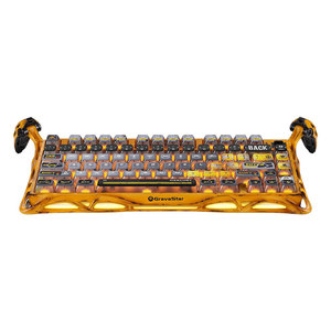 Chovm GravaStar Mercury K1 Pro 75% ワイヤレスメカニカルゲーミングキーボード79キーRGBバックライト付きリニアスイッチメカニカルキーボード