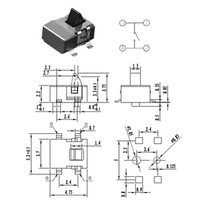 Four Foot Plug-in DIP Detection <strong>Switch</strong> Test the Micro <strong>Switch</strong> Tact <strong>Switch</strong> - Product Image 5