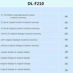 Dl f210 True Tone Recovery Tester programmer per iPhone 8-13 originale o copia LCD originale riparazione del colore senza bisogno di schermo Ori - Product Image 3