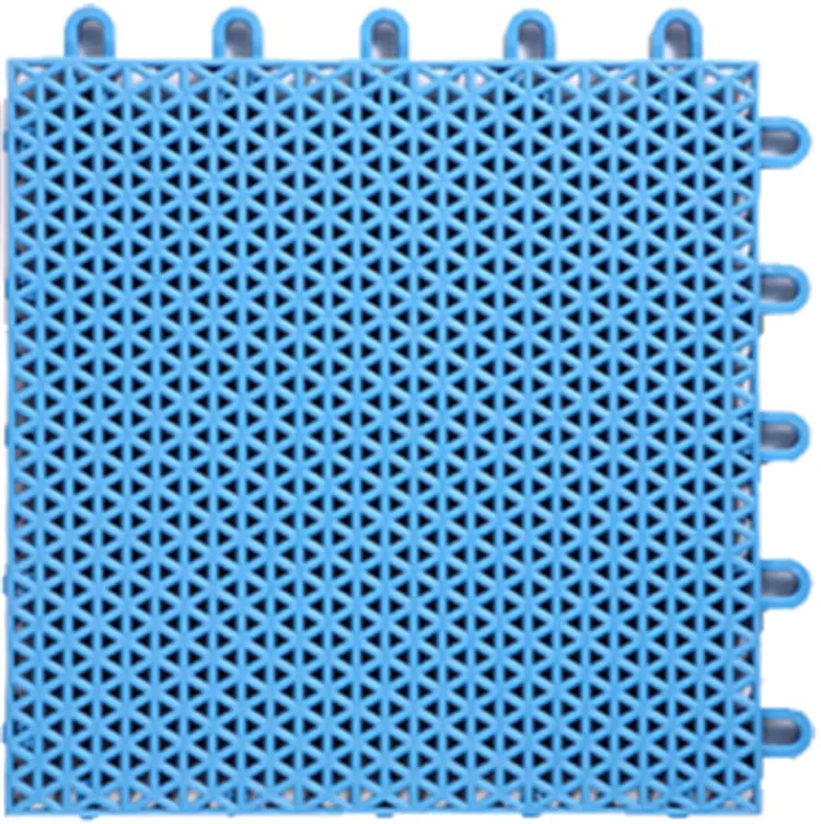 2024 PP плитка портативная спортивная площадка напольная цветная индивидуальная противоскользящая баскетбольная площадка пластиковая напольная плитка