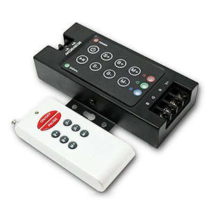 8-Tasten-HF-RGB-Controller DC 12V 24V RF Wireless-Dimmer-LED-Controller für LED-Streifen mit Lichterkette - Product Image 2