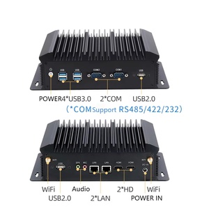 USB Fanless 4* Industrial Mini PC I5 10210U &amp; I7 10510Ui Multi-Operating <strong>System</strong> <strong>Embedded</strong> Mini <strong>Computer</strong> - Product Image 3