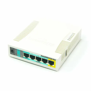 Enrutador de red inalámbrica Cuatro enchufes de conexión Enrutador multihost doméstico Tasa de transmisión por cable de 10/100Mbps