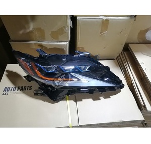 MAICTOP רכב אביזרי מתיחת פנים <span class=keywords><strong>LED</strong></span> 3 עדשה קדמי פנס עבור ES ES250 <span class=keywords><strong>ES350</strong></span> ES300h ES200 ראש אור מנורת 2013-2017