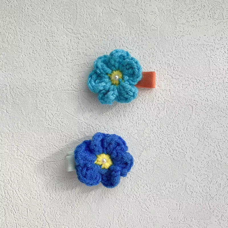 ภาพดอกไม้ สีกิ๊บติดผม สีสุ่ม