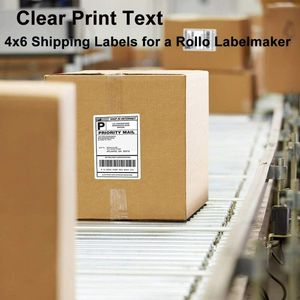 4 X 6 Direct Blank Color <strong>Thermal</strong> Printer <strong>Barcode</strong> Sticker <strong>Label</strong> Waterproof Self Adhesive <strong>Thermal</strong> Shipping <strong>Label</strong> <strong>Roll</strong>