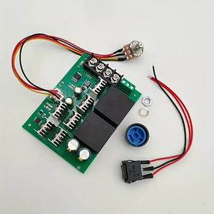 40A PWM Brushed Motor Controller 15KHz Potentiometer Einstellbare grüne Leiterplatte Industrielle DIY Robotik Plug-in Design High-Power - Product Image 3