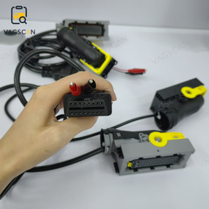Para prueba de cable ECU para v-olvo/Mack ECU Cable de prueba de conexión de programación Compatible con arnés de servicio pesado de ingeniería