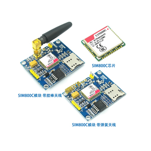NEUES SIM800C GSM GPRS-Modul Quad-Band-Entwicklungs platine mit Antenne Micro-SIM-Steckplatz Raspberry Pi - Product Image 1