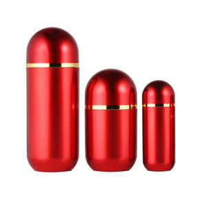 定制胶囊形状PS瓶药丸胶囊片剂包装管，带压敏或Fiol密封塑料瓶 - Product Image 1