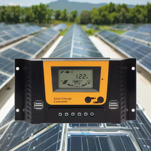 YH 10A/20A/30A/40A/50/60A/80A PWM контроллер солнечного заряда с PWM зарядным ЖК-дисплеем 12/24/36/48 В системный контроллер освещения - Product Image 4