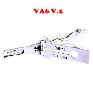 LISHI VA6 V.2 2015年以降のルノーシトロエン用2 In 1スマート4歯深さオートロックピックアンドデコーダー車のキー鍵屋 - Product Image 5