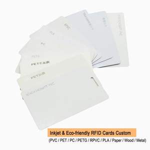 Cartões Imprimíveis de PVC em Branco, Pretos e Brancos, com Tamanho Personalizado, RFID e NFC para Controle de Acesso - Product Image 3