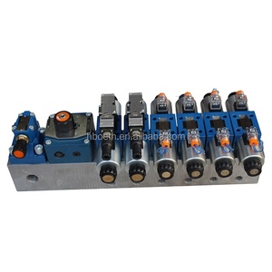 REXROTH 3 Way 6 Way Solenoid <strong>Operation</strong> <strong>Hydraulic</strong> Directional Manifold Blocks 4WE10 4WE6 G4WE16/25/32 pilot Double Check <strong>Valve</strong> - Product Image 1