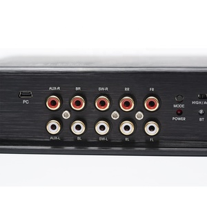 VK High Quality New <strong>Design</strong> 8-Channel Car Audio <strong>DSP</strong> Amplifier <strong>Processor</strong> Class D Supports Computer Low-Level Connection