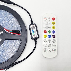 DC5-24V управления мобильным приложением BT USB/DC порт RGB музыка 24 ключа BT контроллер приложения для светодиодной ленты - Product Image 4