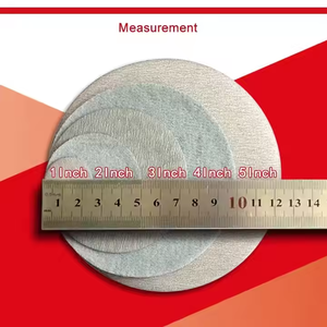 高品质5英寸125毫米白色钩环干磨砂纸圆片砂纸磨具抛光 - Product Image 4