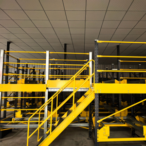 Sistema de estanterías de lanzadera de acero de alta capacidad de carga Estante de lanzadera de paleta automático Estante de almacén de almacenamiento de alta resistencia - Product Image 1