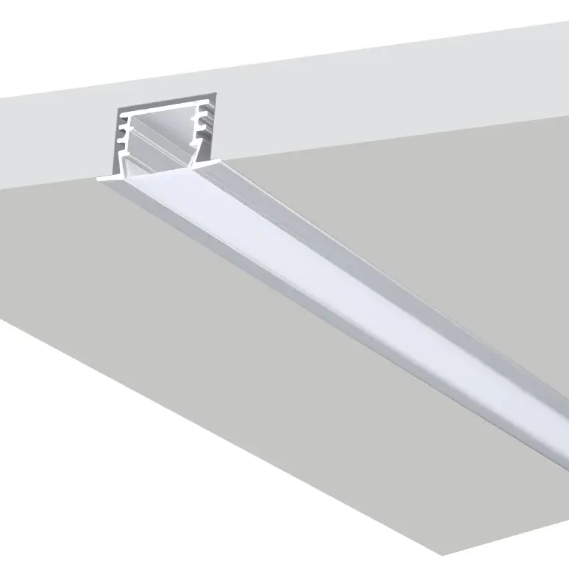 Premium Quality Lighting Companion LED Strip Black Channel con difusor para diversas aplicaciones